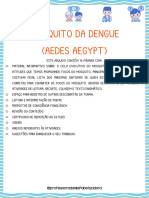 Sequência de Atividades Sobre A DENGUE - Professora Danii Alfabetizadora