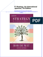 Strategy An International Perspective 7Th Edition Full Chapter