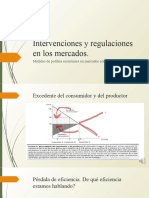 Intervenciones y Regulaciones