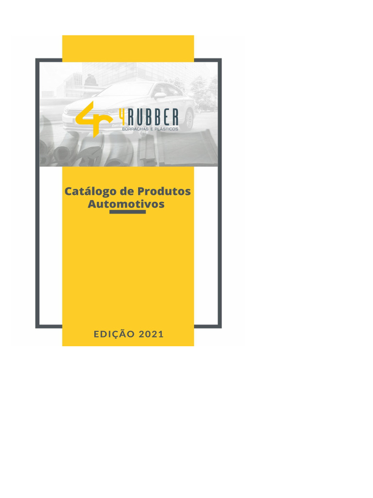 Catálogo de Peças 4Rubber para Veículos | PDF | Chevrolet | Indústrias