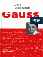 Antonio Rufian Lizana, «Gauss - Una rivoluzione nella teoria dei numeri» 