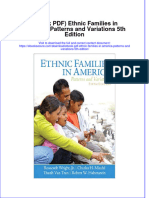 Ethnic Families in America Patterns and Variations 5Th Edition Full Chapter