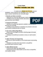 Como Fazer Primeira Venda em 24h