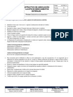 AN-GSF-14 Instructivo de Adecuación y Ajuste de Medicamentos Estériles