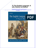 The English Language A Linguistic History 3Rd Edition Full Chapter