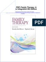 Family Therapy A Systemic Integration 8Th Edition Full Chapter