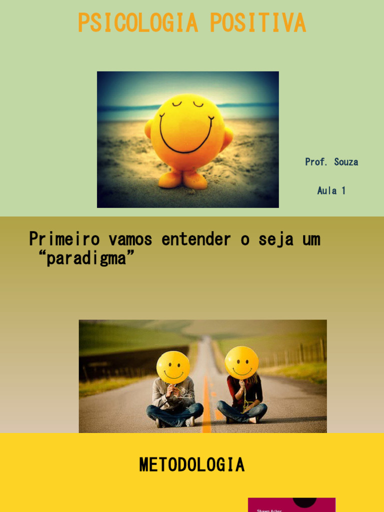 Fundamentos da Psicologia Positiva | PDF | Psicologia Positiva | Psicologia