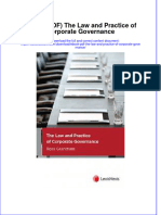 The Law and Practice of Corporate Governance Full Chapter