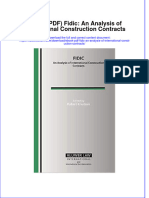 Fidic An Analysis of International Construction Contracts Full Chapter
