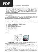 Measuring Insstruments