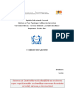 Sistema de Gestion Normalizado SGN Cuadro Comparativo