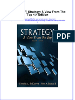 Strategy A View From The Top 4Th Edition Full Chapter
