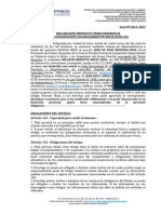 Declaracion de La Agraviada Caso 36-11-2021