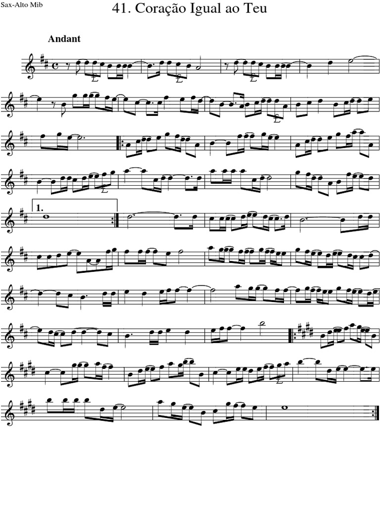 Coração Igual Ao Teu Pdf