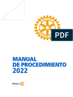 Manual de Procedimientos 2022 Rotary