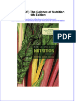 Download The Science Of Nutrition 4Th Edition full chapter docx