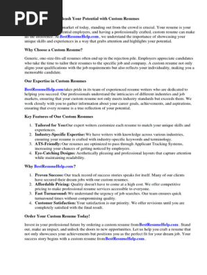 Custom Resume