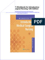 Workbook For Introductory Medical Surgical Nursing 12Th Edition 2 Full Chapter