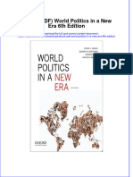 World Politics in A New Era 6Th Edition Full Chapter