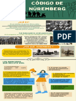 Orange and Green Retro Illustrative Environmental Sustainability Infographics