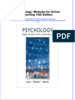 Psychology Modules For Active Learning 14Th Edition Full Chapter