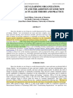 (Fillion Et Al., 2014) Peter Senge's Learning Organizations - A Critical View