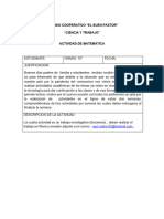 Actividad 4 Matematicas Decimo Grado