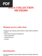 Data Collection Methods 3