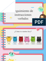 Seguimiento de Instrucciones Verbales