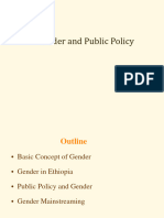Presentation Presentation Gender and Public Policy - Year I pps5011 pps5011