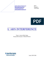 Rapport ARN Interference