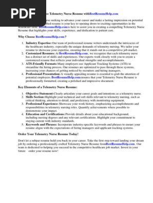Telemetry Nurse Resume