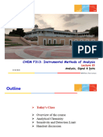 CHEM F313: Instrumental Methods of Analysis