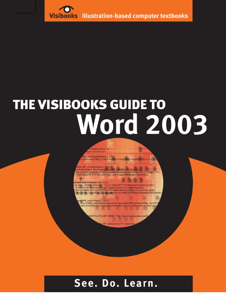 Microsoft Word 2003 Guide | PDF | Career & Growth | Art