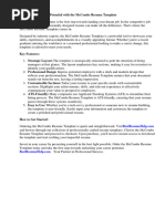 Mccombs Resume Template