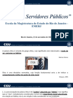 Etica Dos Servidores Publicos EMERJ 2018