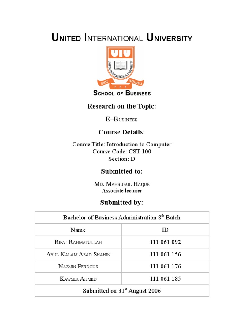 Term paper template outline picture