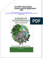 Intermediate Microeconomics and Its Application 12Th Full Chapter