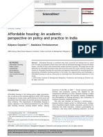 Affordable Housing An Academic Perspective On Poli