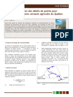 Evaluation Des Debits de Pointe - AAC2007