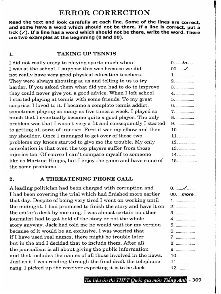 Error Identification | PDF