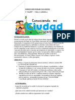 PROYECTo Conociendo Mi Ciudad y Su Gente..