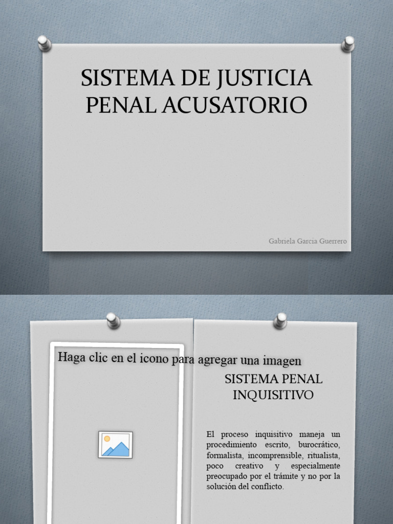 Sistema de Justicia Penal Acusatorio | PDF | Procedimiento Criminal ...