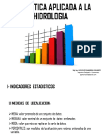 Estadistica Aplicada Hidrologia I