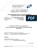 WP1 - UTCB Typology