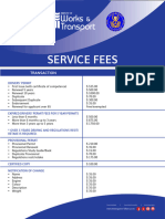 Transport Fees