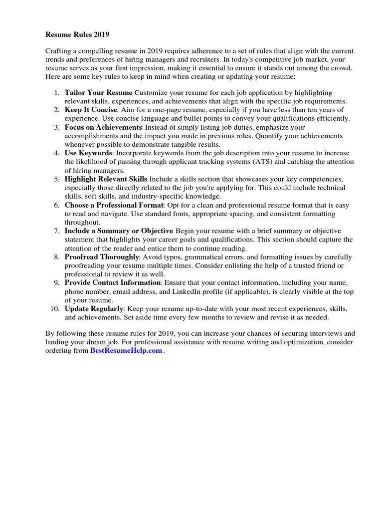 Resume Rules 2019 PDF R sum - 1710542337