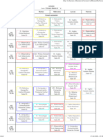 Horario 1 A