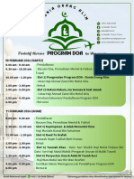 Itinerary Kursus Program DOA 1445H