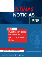 Investigación de Las Funciones Del Banco Central de Bolivia